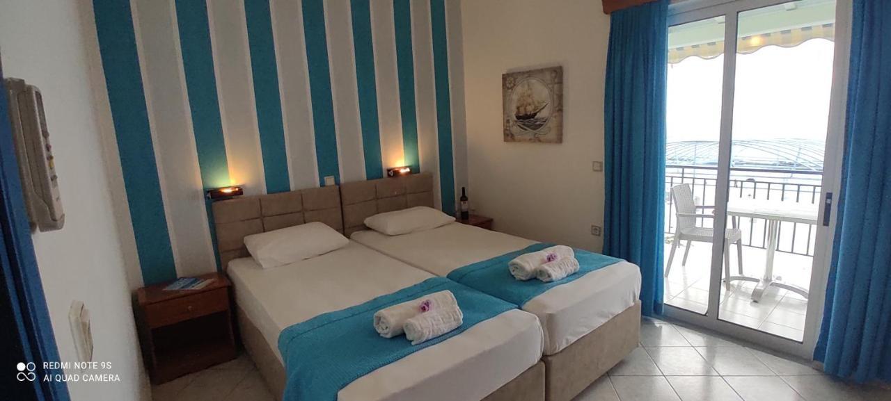 Theocharis Bros - Studios Apartments Áyios Nikítas Eksteriør bilde