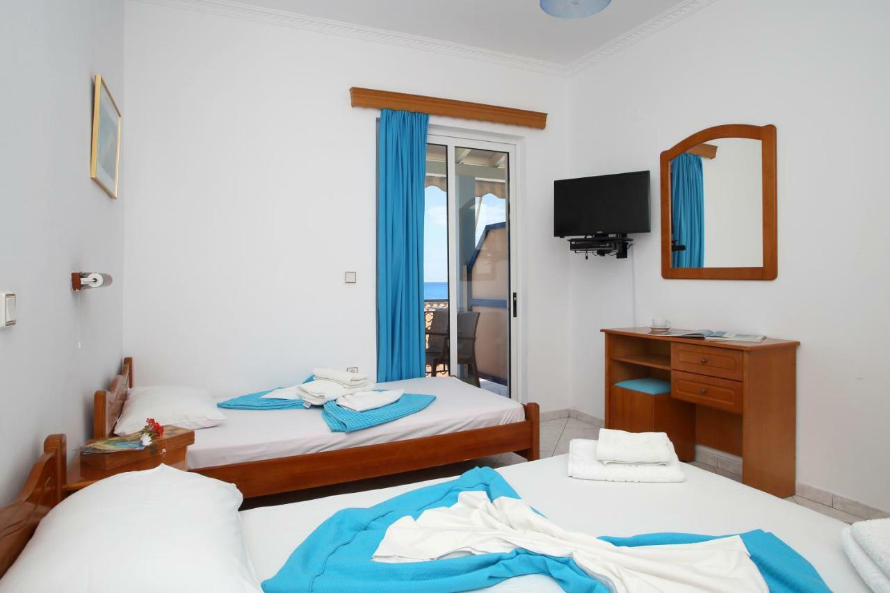 Theocharis Bros - Studios Apartments Áyios Nikítas Eksteriør bilde